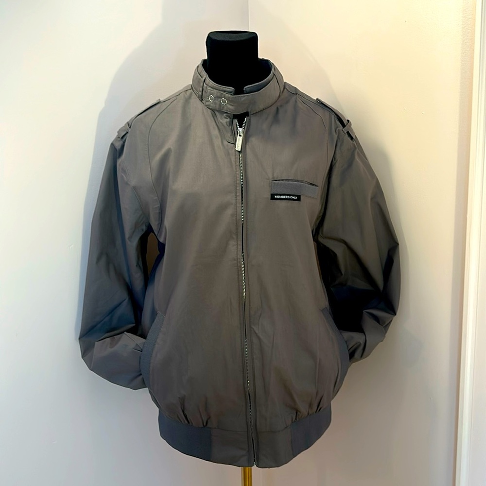Memebers Only Men’s Classic Iconic Racer Jacket